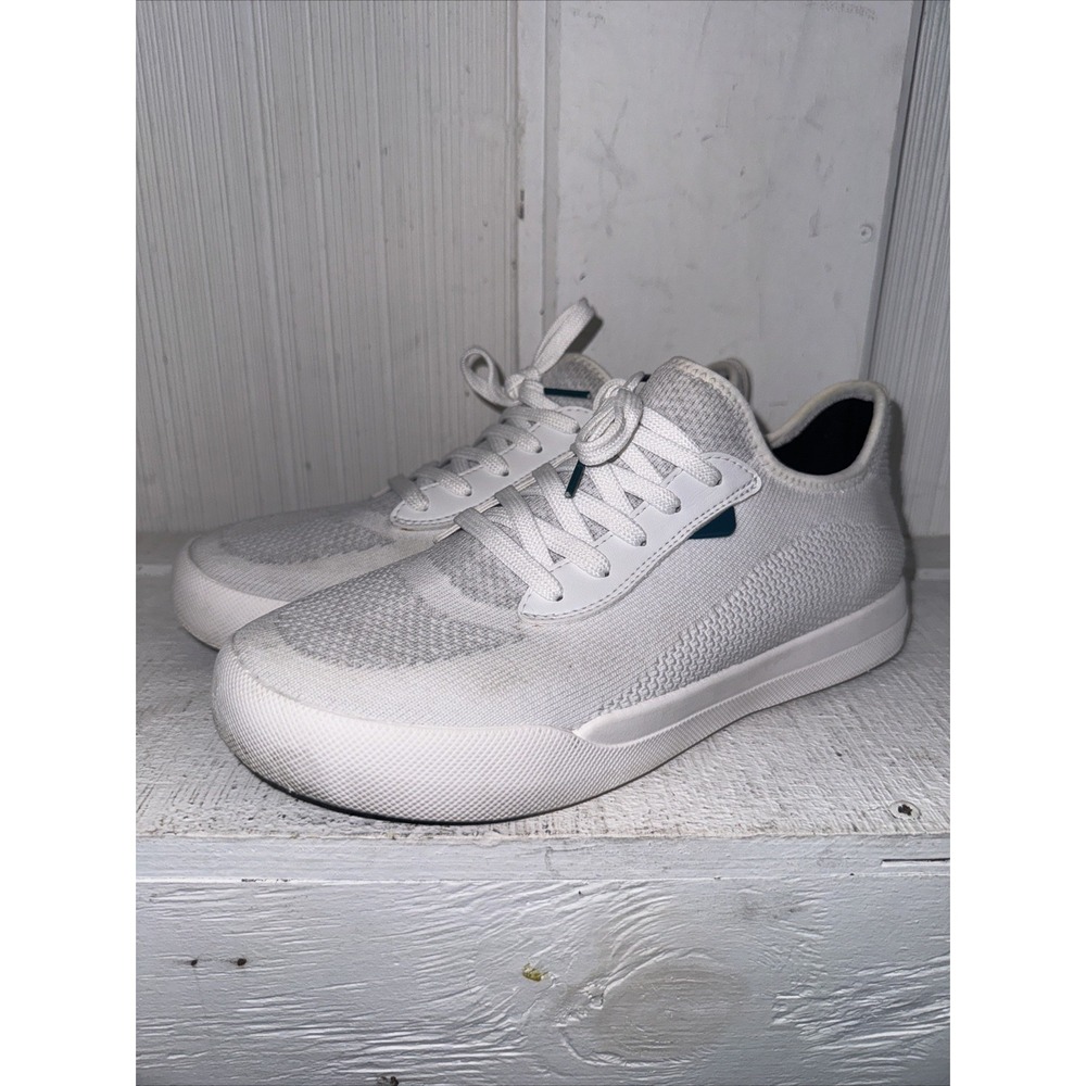 Vessi Women's Weekend Sneaker Concrete Marble White Women 8